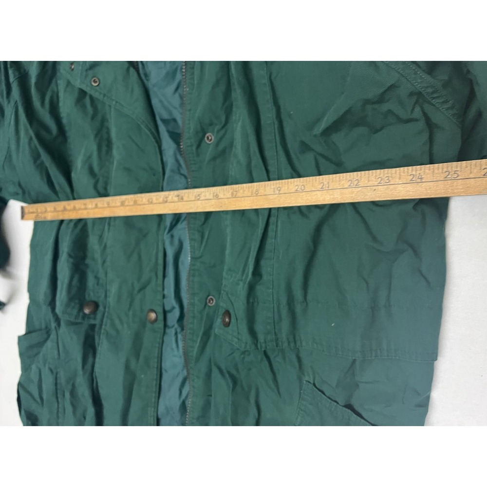 Venezia Womens Green  Coat with Detachable Hood- Approx. M - Picture 7 of 8